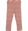 Petit Piao Leggings - Rib - Modal - Light Berry Multi Stripe