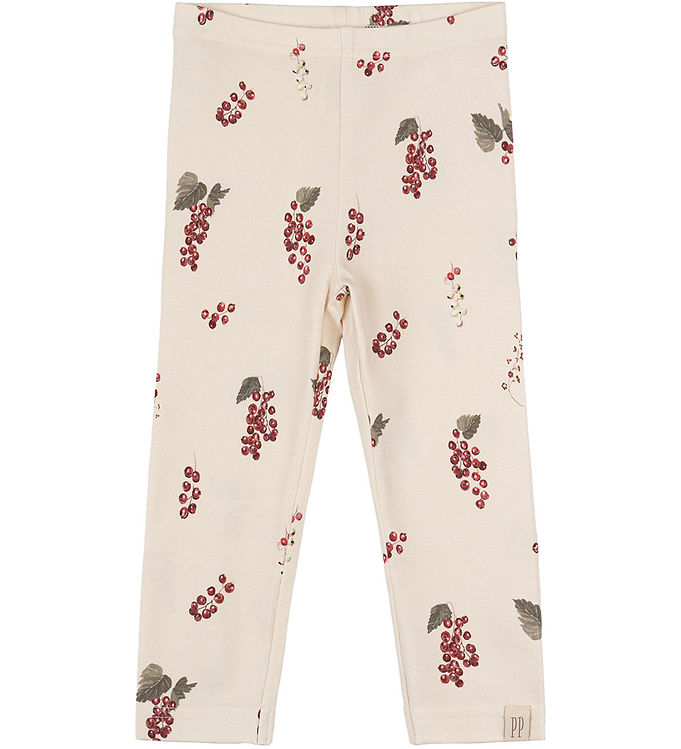 Petit Piao Leggings Med Ribsprint - Str. 1y 80cm