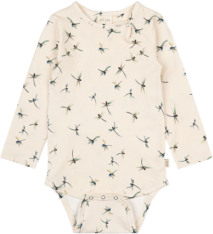 Petit Piao Body Langærmet - Dragonfly