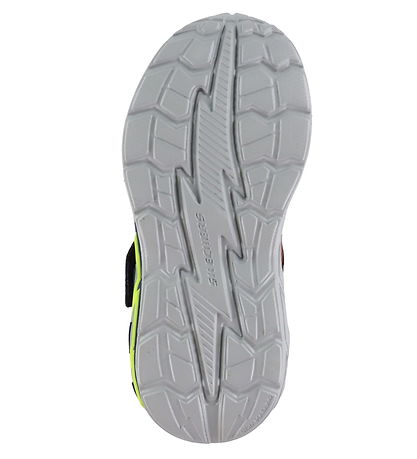 Skechers Sko m. Lys - Light Storm 2.0 - Bolt-Brights - Sort/Oran