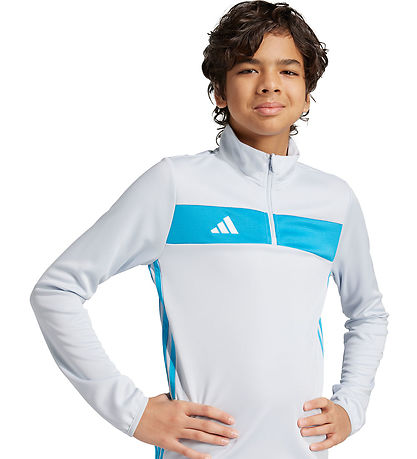 adidas Performance Træningsbluse - Tiro ES  - Halblu/Shocya/Whit adidas Performance Træningsbluse - Tiro ES  - Halblu/Shocya/Whit