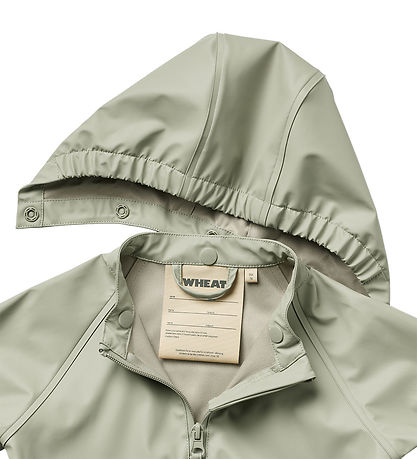 Wheat Regnjakke - PU - Chardy - Green Tea