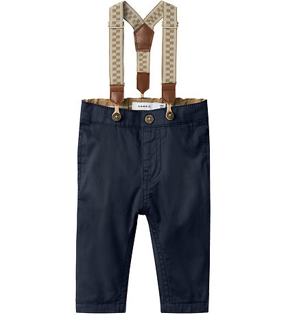 Name It Bukser m. Seler - NbmRyan - Dark Sapphire Name It Bukser m. Seler - NbmRyan - Dark Sapphire