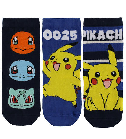 Name it Strømper - 3-Pak - Pokemon - NmmMik - Navy Blazer/2X LIM Name it Strømper - 3-Pak - Pokemon - NmmMik - Navy Blazer/2X LIM