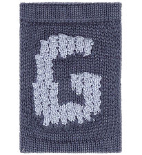 Smallstuff Strikket Bogstav - G - Blå Alfabet Smallstuff Strikket Bogstav - G - Blå Alfabet