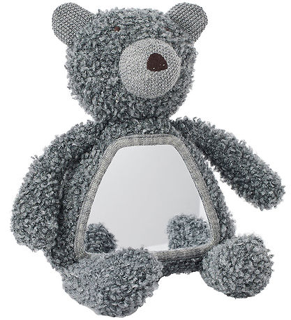 Smallstuff Aktivitetsbamse - Uld - Grå Smallstuff Aktivitetsbamse - Uld - Grå