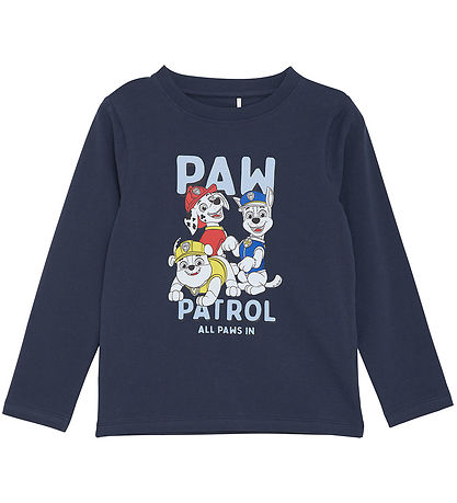 Minymo Bluse - Paw Patrol - Blue Nights