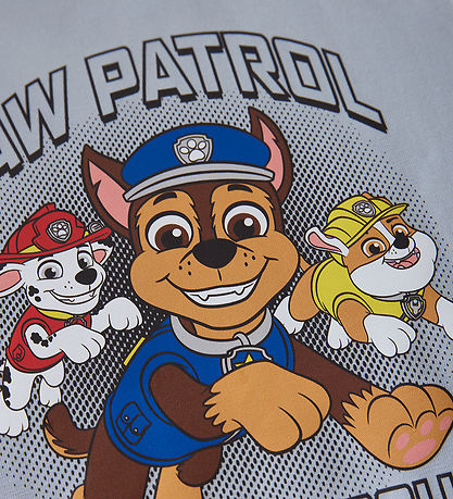 Minymo T-shirt - Paw Patrol - Blue Fog