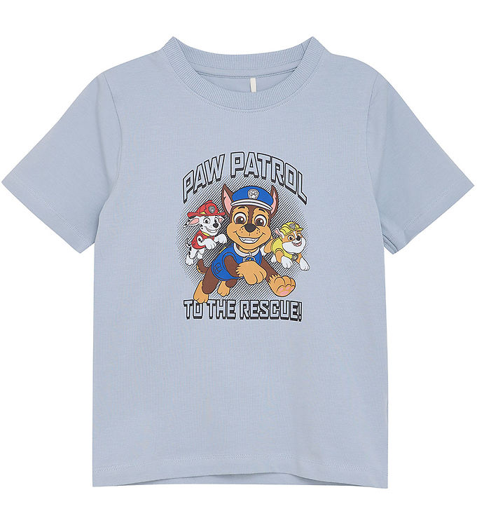 Minymo T-shirt - Paw Patrol - Blue Fog