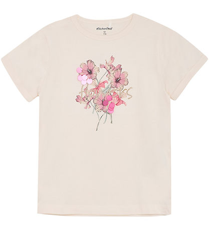 Minymo T-shirt - White Swan Minymo T-shirt - White Swan