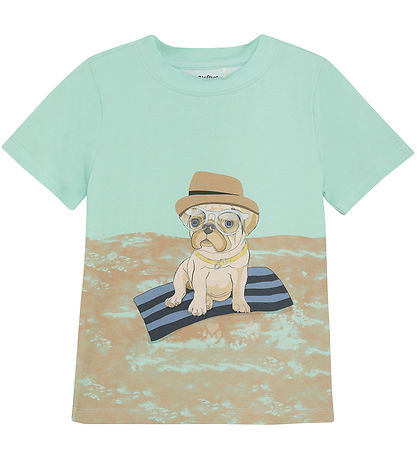 Minymo T-shirt - Yucca Turquise Minymo T-shirt - Yucca Turquise