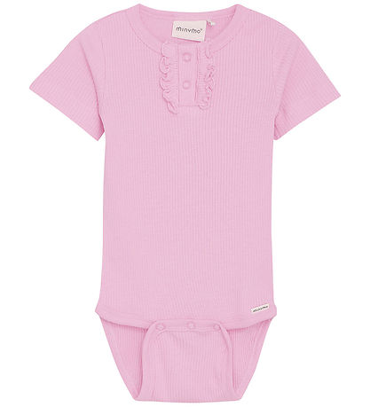 Minymo Body k/æ - Rib - Light Rose Minymo Body k/æ - Rib - Light Rose