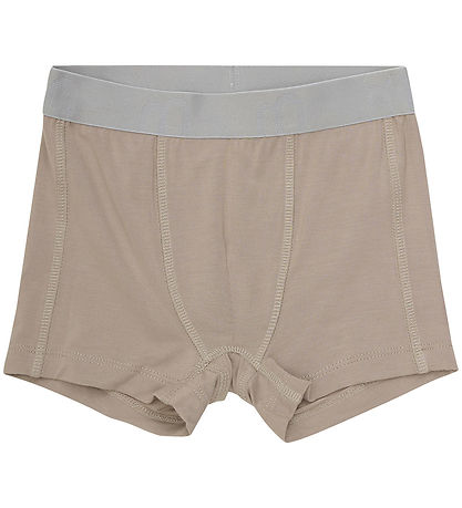 Minymo Boxershorts - 2-pak - Viskose - Simply Taupe Minymo Boxershorts - 2-pak - Viskose - Simply Taupe