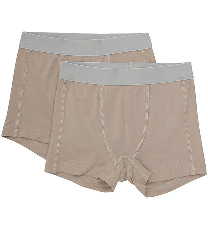 Minymo Boxershorts - 2-pak - Viskose - Simply Taupe Minymo Boxershorts - 2-pak - Viskose - Simply Taupe