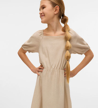 Vero Moda Girl Kjole - VmMymilo - Silver Lining