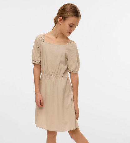 Vero Moda Girl Kjole - VmMymilo - Silver Lining