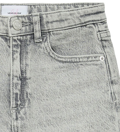 Vero Moda Girl Shorts - VmTess - Light Grey Denim