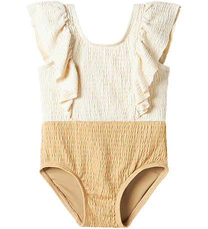 Lil Atelier badedragt - NmfFauve - Taos Taupe