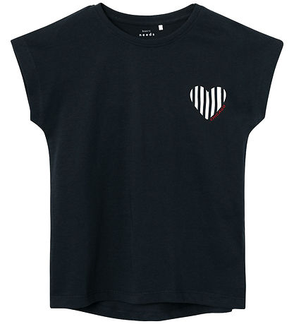 Name It T-shirt - NkfViga - 3-pak - Ballerina/Dark Sapphire/Brig
