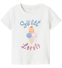 Name It T-shirt - NmfVix - Bright White Name It T-shirt - NmfVix - Bright White