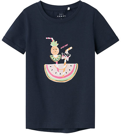 Name It T-shirt - NmfVix - Navy Blazer