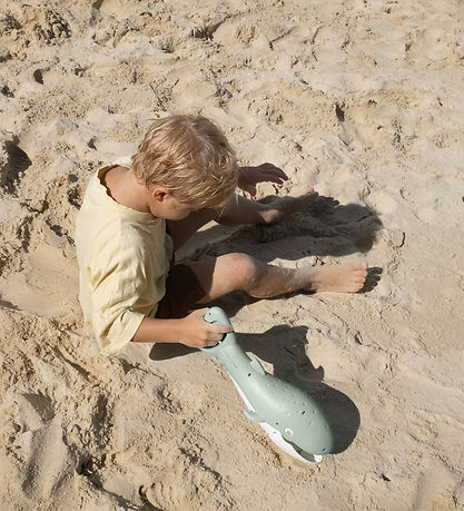 SunnyLife Sandlegetøj - Sand Claw - Hval - Grøn
