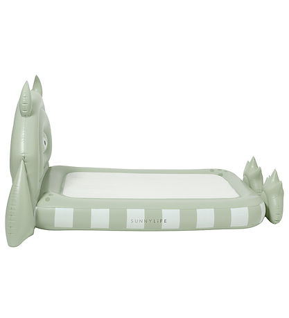 SunnyLife Børneseng - Oppustelig - Monster - Sage