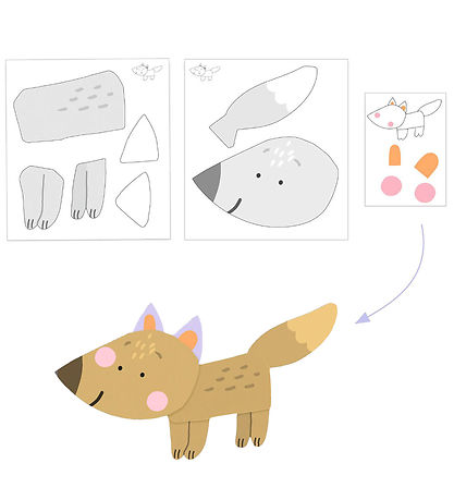 Djeco Kreasæt - Fingermaling - Messy Fun Djeco Kreasæt - Fingermaling - Messy Fun