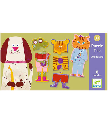 Djeco Puslespil - 24 Brikker - Orchestra Djeco Puslespil - 24 Brikker - Orchestra