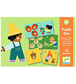 Djeco Puslespil - 24 Brikker - Duo - First Figures Djeco Puslespil - 24 Brikker - Duo - First Figures