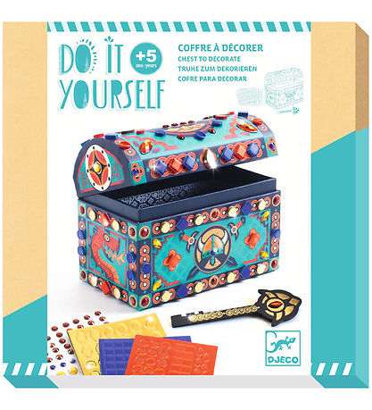 Djeco Chest DIY - Do It Yourself - Super Treasure