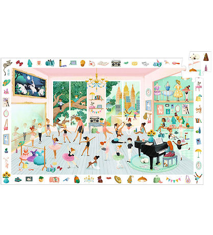 Djeco Puslespil - 100 Brikker - The Dance School