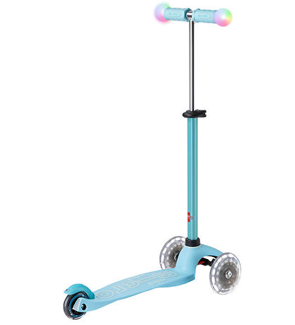 Micro Løbehjul - Mini2grow Deluxe Magic LED - Blå Micro Løbehjul - Mini2grow Deluxe Magic LED - Blå