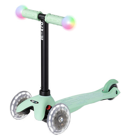 Micro Løbehjul - Mini2grow Deluxe Magic LED - Mint