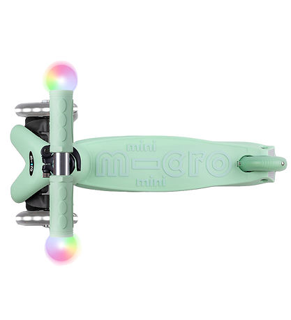 Micro Løbehjul - Mini2grow Deluxe Magic LED - Mint