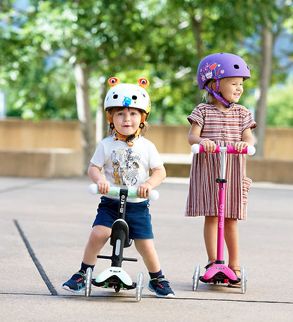 Micro Løbehjul - Mini2grow Deluxe Magic LED - Mint