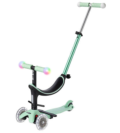 Micro Løbehjul - Mini2grow Deluxe Magic LED - Mint