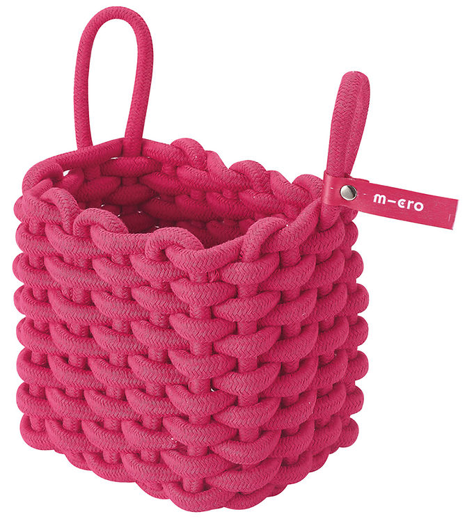 Micro Kurv Til Løbehjul - Firkantet - Rosa