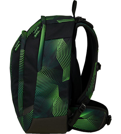 Satch Skoletaske - Air - Seismic Green