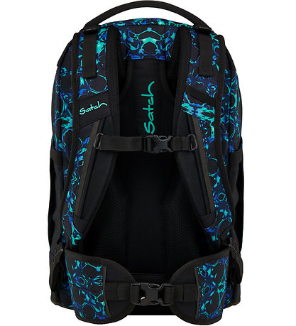 Satch Skoletaske - Pack - Caleido Blue