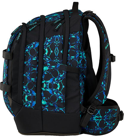 Satch Skoletaske - Pack - Caleido Blue Satch Skoletaske - Pack - Caleido Blue