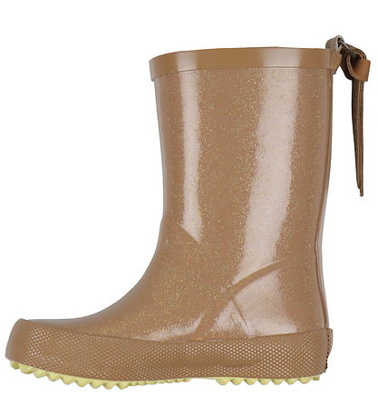 Bisgaard Gummistøvler - Fashion - Brown Glitter