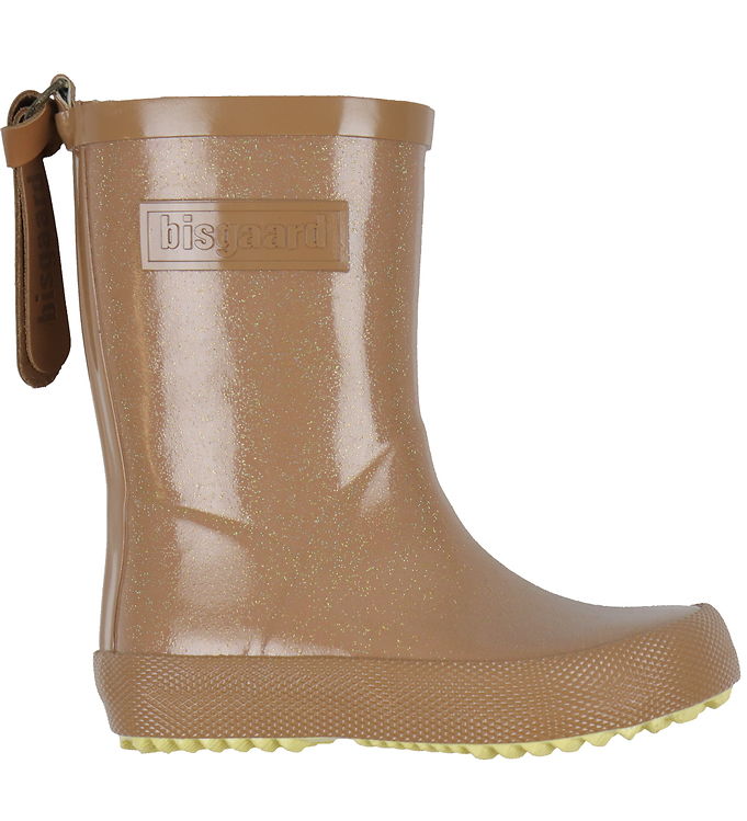 Bisgaard Gummistøvler - Fashion - Brown Glitter