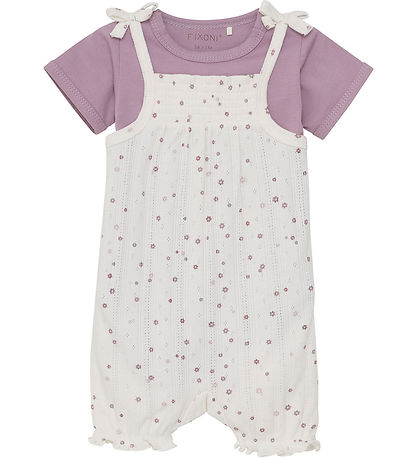 Fixoin Sommerdragt  m. Body k/æ - Eggnog Fixoin Sommerdragt  m. Body k/æ - Eggnog