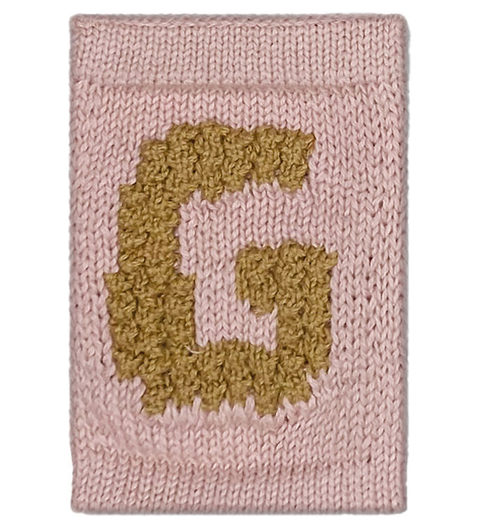 Smallstuff Strikket Bogstav - G - Rosa Alfabet