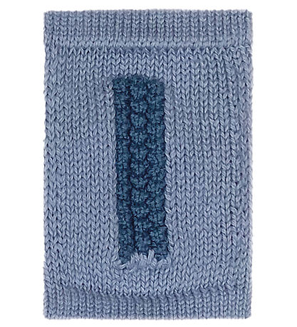 Smallstuff Strikket Bogstav - I - Blå Alfabet