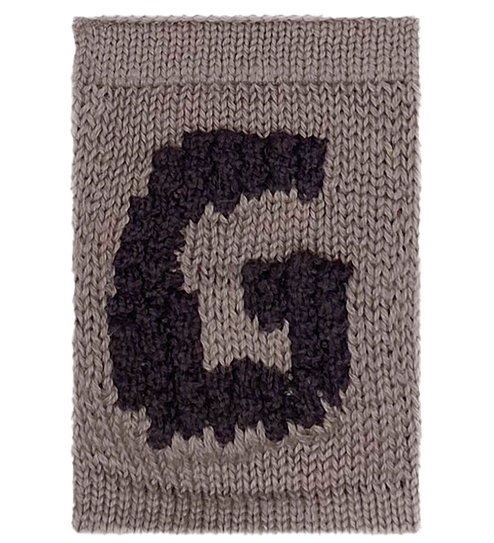 Smallstuff Stickat Buchstabe - G - Naturalphabet - Smallstuff - One Size - Wimpelketten