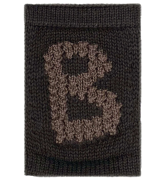 Smallstuff Strikket Bogstav - B - Natur Alfabet