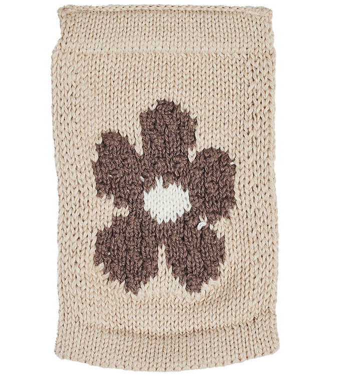 Smallstuff Strikket Flag - Blomst - Natur Motiv
