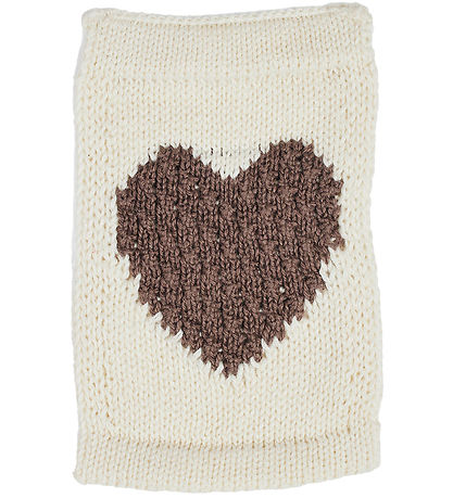 Smallstuff Strikket Flag - Hjerte - Natur Motiv